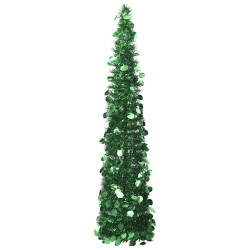 Árvore de natal pop-up artificial 180 cm PET verde