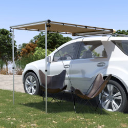 Toldo para autocaravana 1,2x2x2,15 m bege