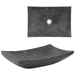 Lavatório 50x35x12 cm mármore preto - Imagen 1