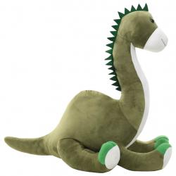 Dinossauro brontossauro de peluche verde - Imagen 1