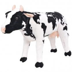 Brinquedo de montar vaca peluche preto e branco XXL - Imagen 1