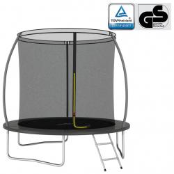 Conjunto de trampolim redondo 244x55 cm 100 kg - Imagen 1