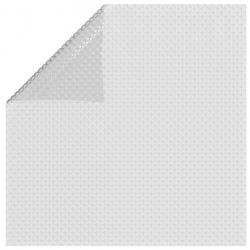 Película p/ piscina PE solar flutuante 732x366 cm cinzento - Imagen 1
