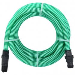 Mangueira de sucção com conectores de PVC 4 m 22 mm verde - Imagen 1