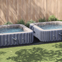 Lona para fundo de piscina ajustável preto 820 x 420 x 0,1 cm