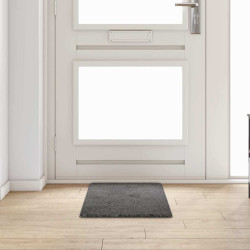 Runner de carpete cinzeto 50 x 100 cm 100% polipropileno tuft