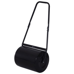 Rolo de jardim 30l de aço preenchido com água ou areia 32x40cm cabo destacável