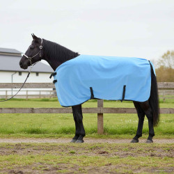 Cobertor de cavalo aqua completo 75 cm poliéster