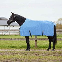 Cobertor de cavalo aqua completo 155 cm poliéster