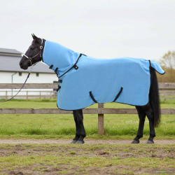 Cobertor de cavalo aqua completo 95 cm poliéster