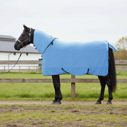 Cobertor de cavalo aqua completo 165 cm poliéster