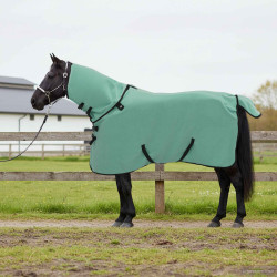 Cobertor de cavalo verde especial 105 cm poliéster