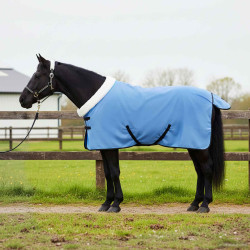 Cobertor de cavalo aqua completo 75 cm fleece polar
