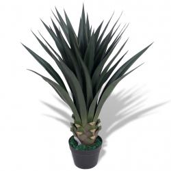 Planta iúca artificial com vaso 90 cm verde - Imagen 1
