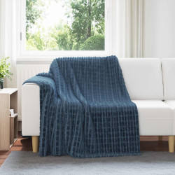 Cobertores de sofá 6 unid. azul marinho 200 x 150 cm 4.5 lã