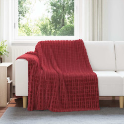 Cobertores de sofá 6 unid. vermelho bordeaux 200 x 150 cm 4.5