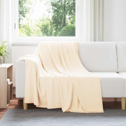 Cobertores de sofá 6 unid. creme 200 x 150 cm 2.61 lã