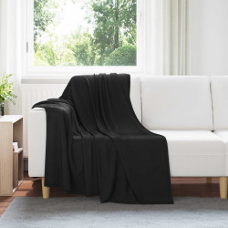 Cobertores de sofá 24 unid. preto 170 x 130 cm 7.43 lã