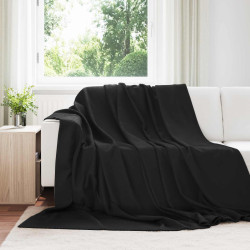Cobertores de sofá 24 unid. preto 240 x 220 cm 17.63 lã