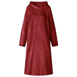 Sweatshirt manta vermelho bordeaux l flanela