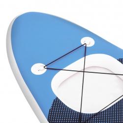 Conjunto prancha de paddle SUP insuflável 360x81x10 cm azul mar - Imagen 7