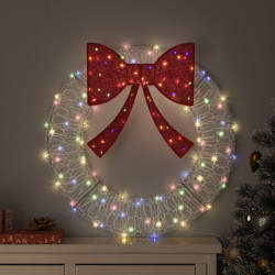 Guirlanda com 60 leds multicolor 76 x 76 x 8,5 cm acrílo