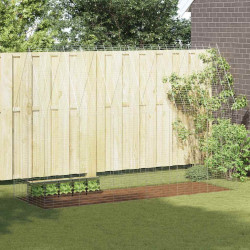 Gaiola para coelhos prateado 300 x 100 x 210 cm aço galvanizado
