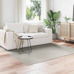 Tapetes de área quadrado palmeras verde 200 x 200 cm poliéster