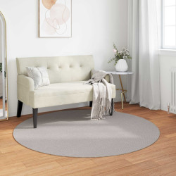 Tapetes de área redondo lugo creme ø 160 cm poliéster