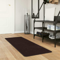 Passadeira marsa antracite 50 x 100 cm poliéster e PVC