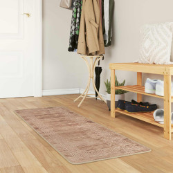 Passadeira marsa branco 50 x 100 cm poliéster e PVC