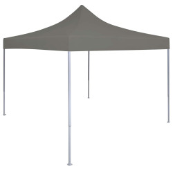 Tenda de festa antracite 291 x 291 x 315 cm tecido oxford