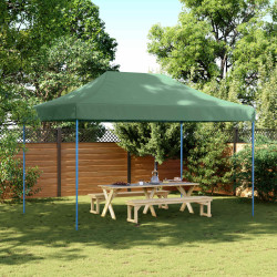 Tenda de festa verde 292 x 440 x 315 cm tecido oxford