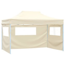 Tenda de festa creme 291 x 431 x 315 cm tecido oxford