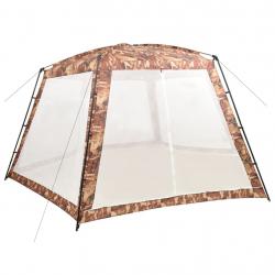 Tenda para piscina 660x580x250 cm tecido camuflagem - Imagen 1