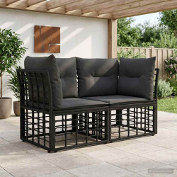 Loveseat ao ar livre 2 unid. 2-número de lugares