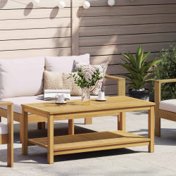 Mesa lateral óleo natural 110 x 55 x 45 cm
