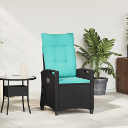 Cadeira de jardim reclinável 56 x 60 x 112 cm aço