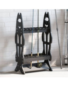 Suporte para vara de pescar e racks de armazenamento